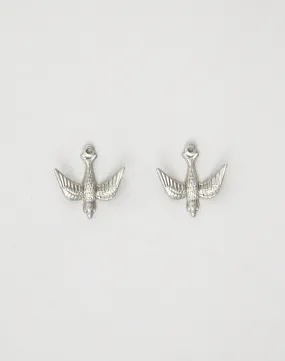 Downward Bird, 17mm, (2pcs)