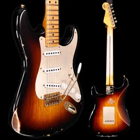 Fender Custom Shop LTD '55 Stratocaster Relic, Wide-fade 2-Color SB 7lbs 8.3oz