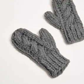 Wool Knitted Mittens